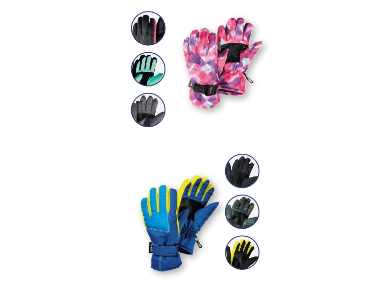 Crivit Girls' or Boys' Ski Gloves