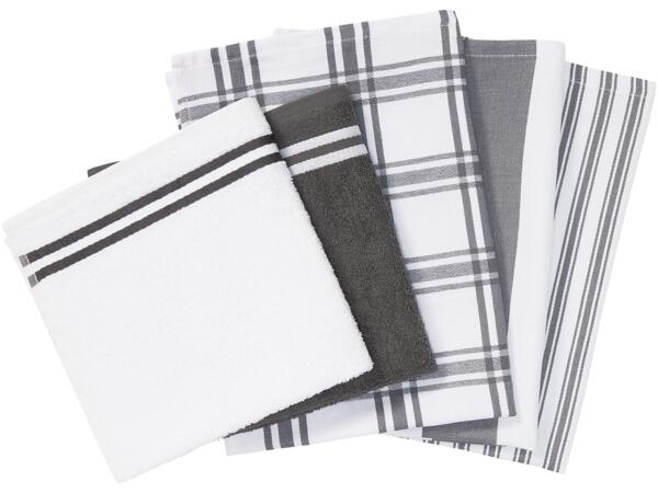 Kitchen Hand Towel & Tea Towel Set