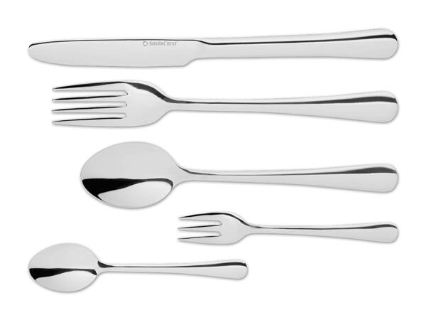 Edelstahl-Besteck-Set, 60-teilig