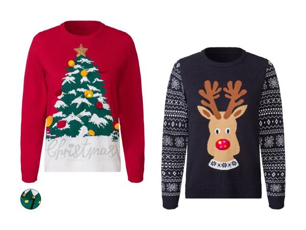 Pull de Noël premium à LED