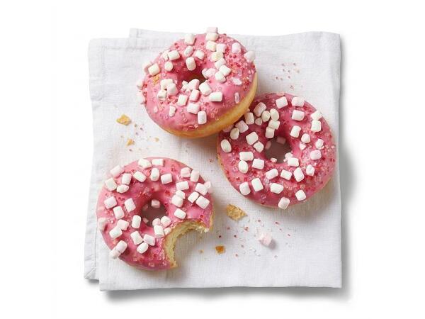 Strawberry taste and Marshmallow Donut