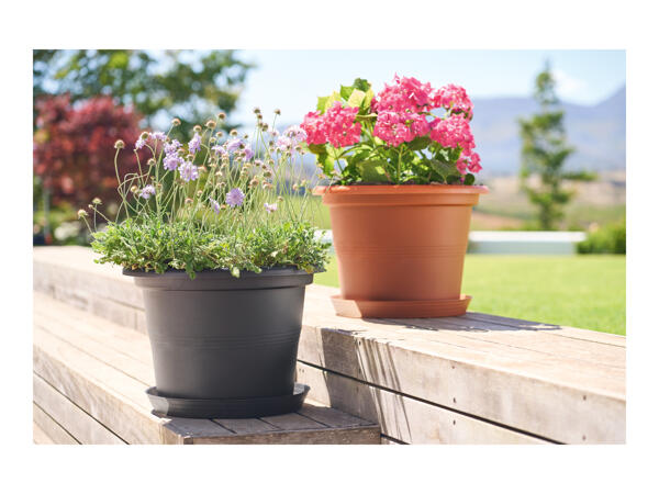 Parkside Planter with Saucer