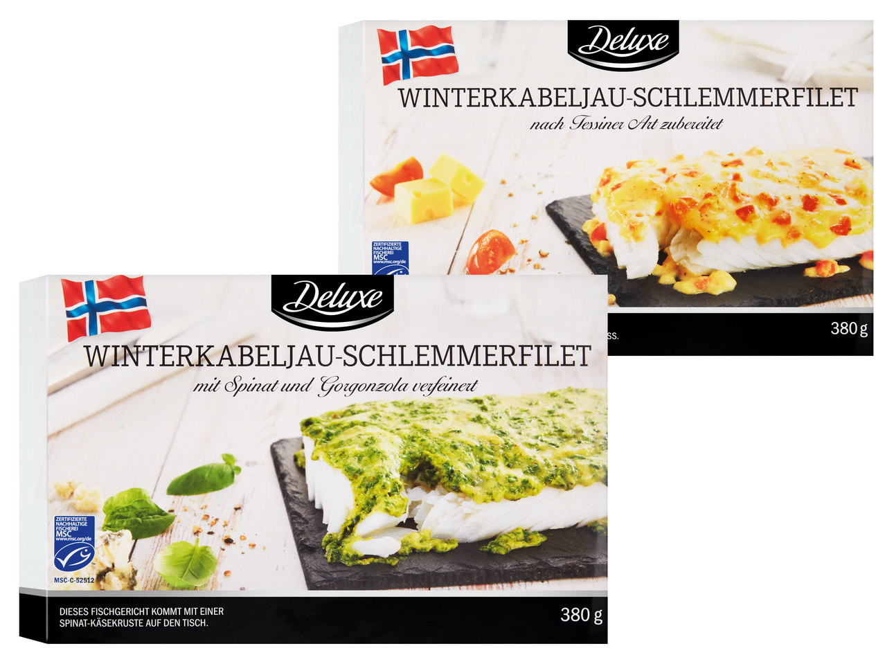 DELUXE Winterkabeljau-Schlemmerfilet