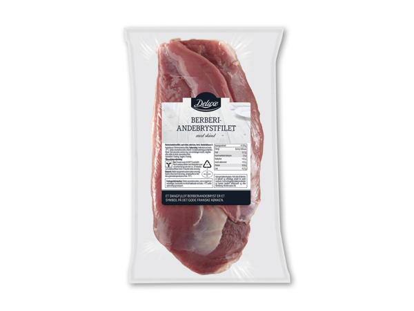 Fersk berberi andebrystfilet