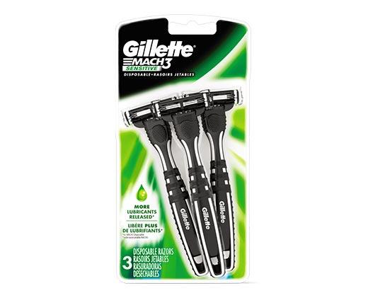Gillette
Mach 3 or Venus Razors