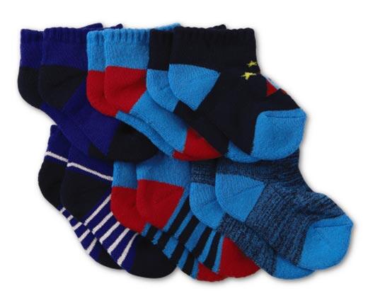 Lily & Dan 
 Toddler 6-Pair Socks