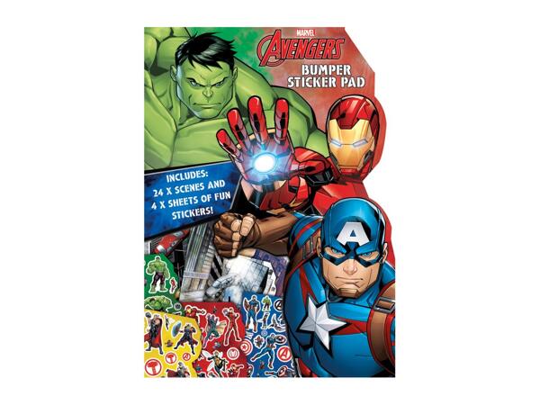 Marvel Bumper Sticker Pad