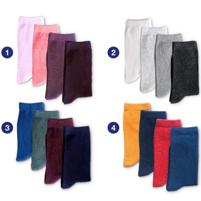 Chaussettes d'hiver pour enfants, 4 paires