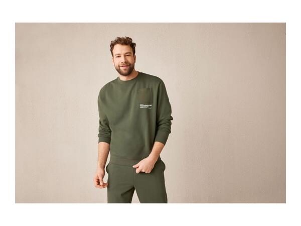 Livergy Men's Half Zip Jumper/​Sweatshirt