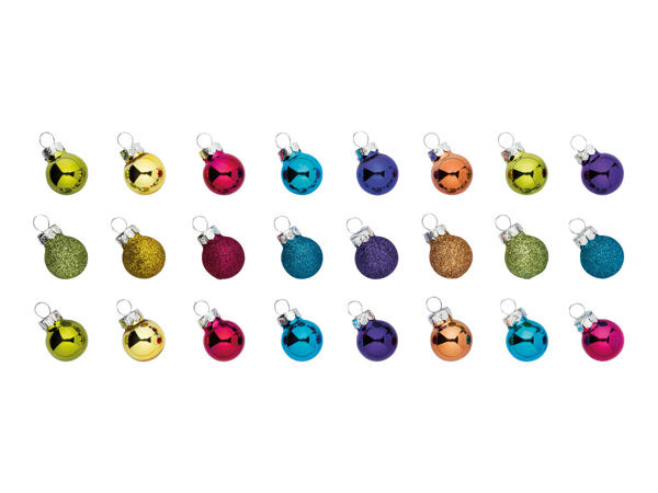 Livarno Home Premium Glass Baubles