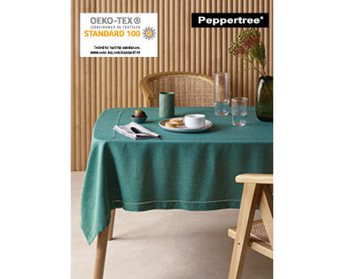 Linen-Look Tablecloth