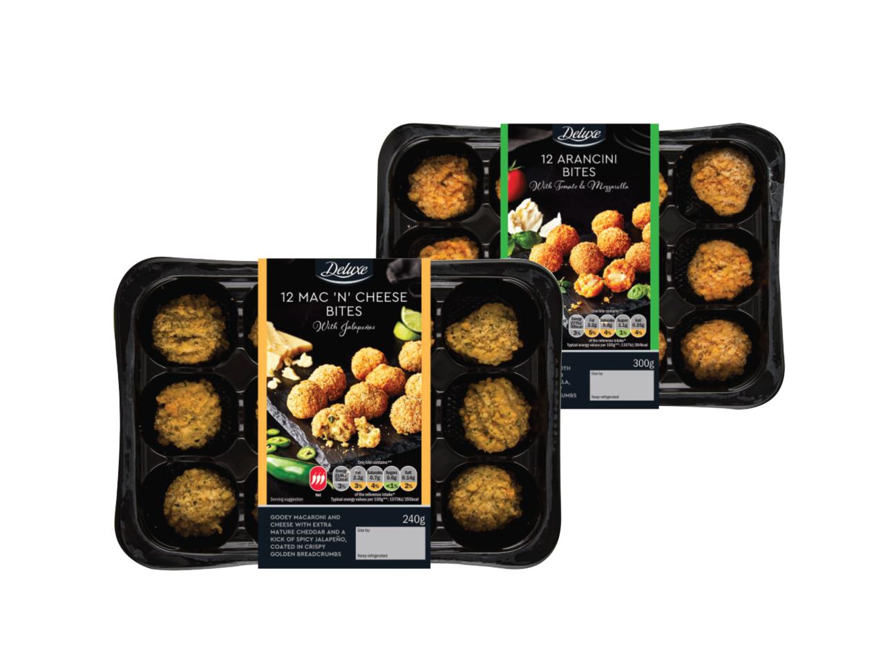DELUXE 12 Mac ‘n' Cheese/ Arancini Bites