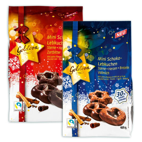 Mini Schoko-Lebkuchen