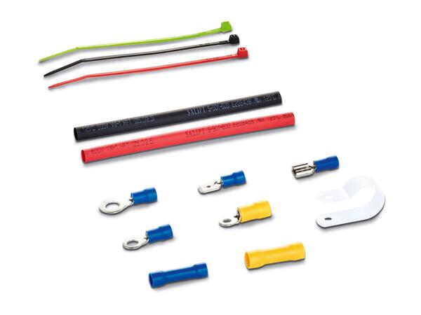 Parkside Quick-Wiring Kit/​Hook & Loop Strips/​Cable Tie & Cable Clip Set/​Alligator Clip Set