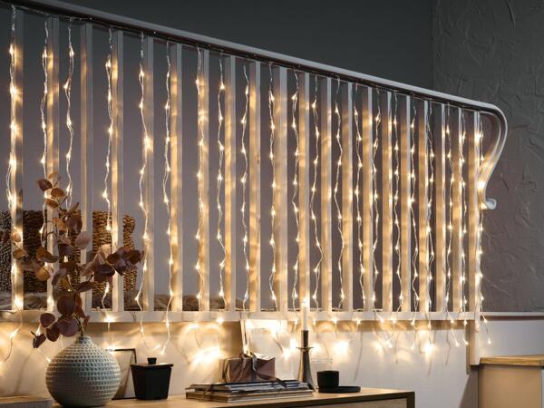 LED-Balkonvorhang