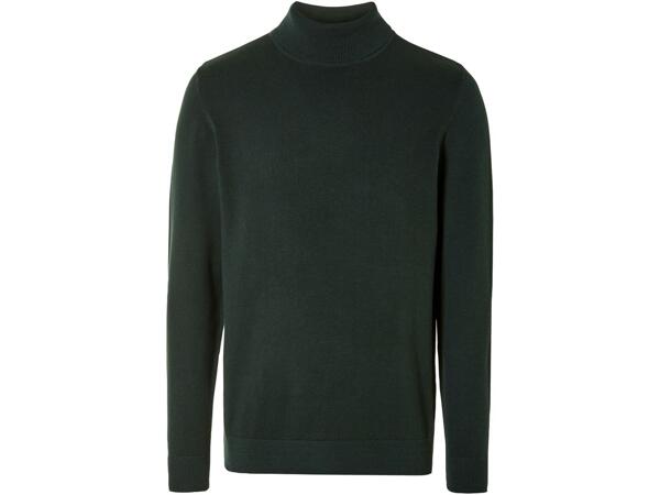 Men's roll neck jumper