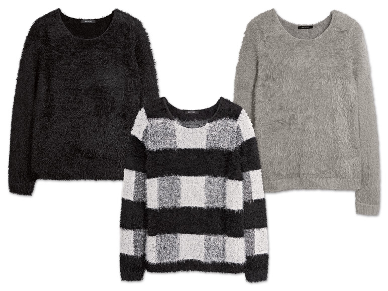 ESMARA(R) Damen Plüsch-Pullover