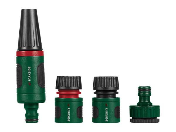 Parkside Garden Spray Gun with Connector Set - 4 Piece Set