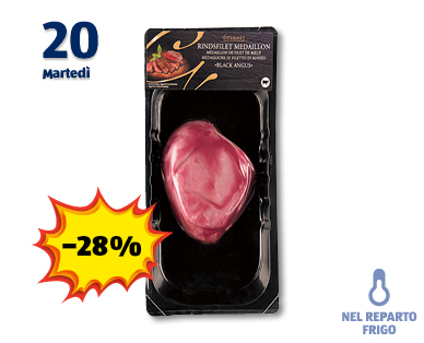 Medaglione di filetto di manzo Black Angus Uruguay GOURMET
