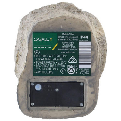 Solar Rock Light