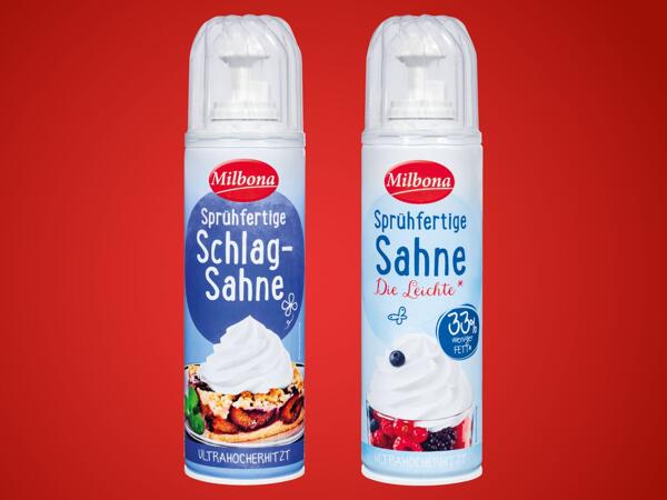 Sprühsahne