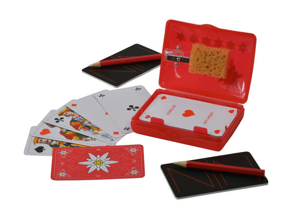 Scatola di carte da Jass AGM stella alpina (solo in Ticino e nella Svizzera francese)