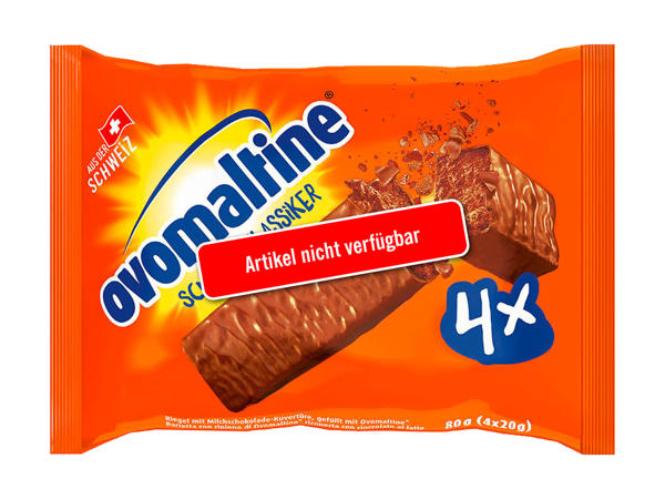 Ovomaltine Schoko Klassiker Riegel (Artikel nicht verfügbar)