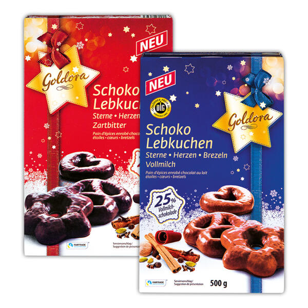Lebkuchen Sterne / Herzen / Brezeln