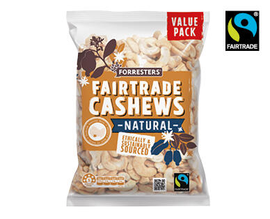Forresters Fairtrade Natural Cashews 1kg
