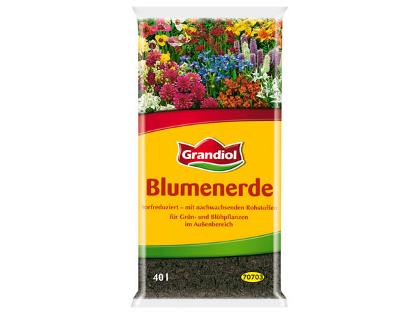 Blumenerde torfreduziert