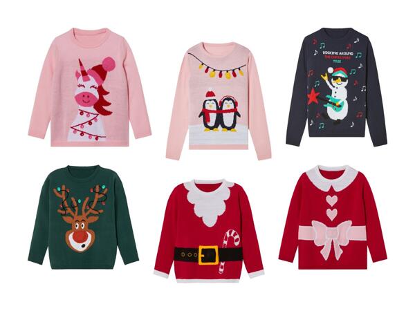 Pull de Noël avec effets LED/​avec musique