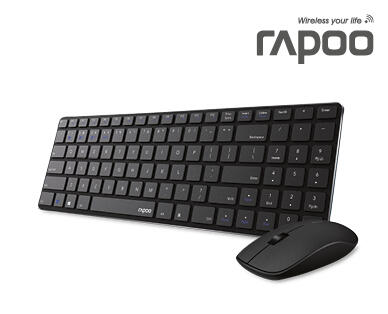 Rapoo 9300M Multi-mode Wireless Keyboard and Mouse