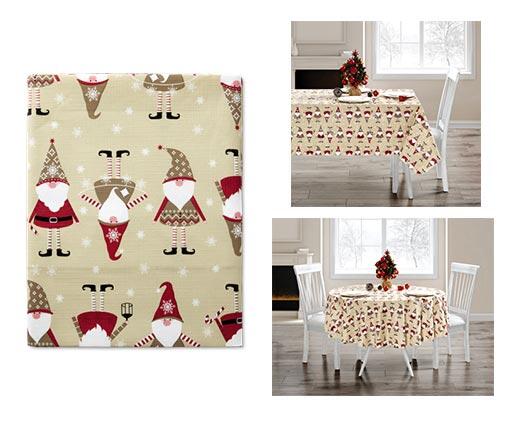 Merry Moments 
 Vinyl Tablecloth
