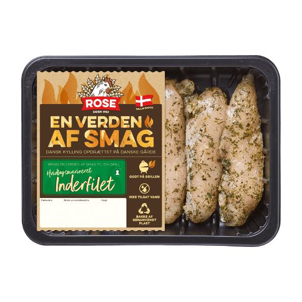 Dansk hvidløgsmarineret inderfilet