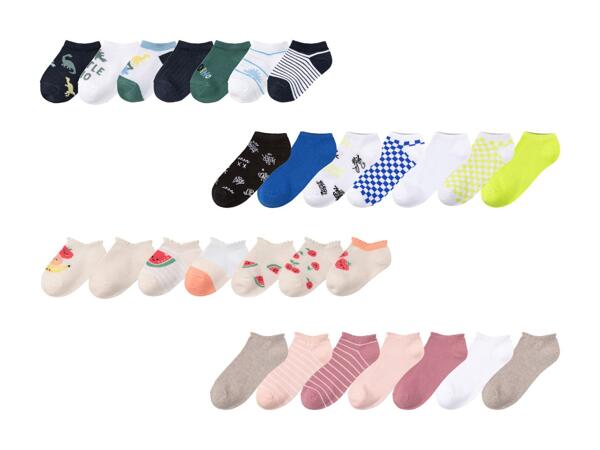 Calzini per sneaker, 7 paia