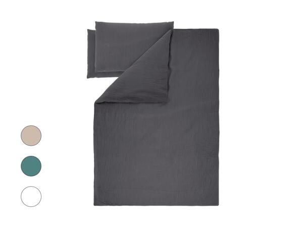 Parure de lit en mousseline, 3 pièces