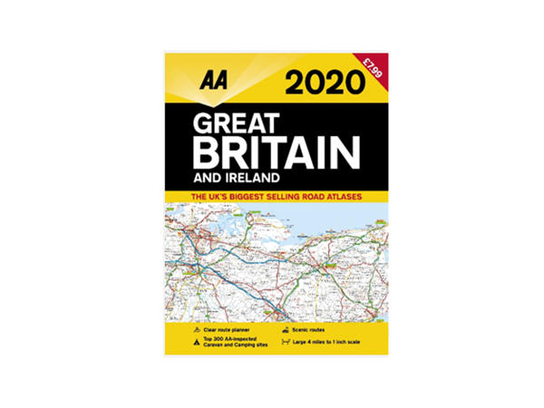 AA Great Britain & Ireland Road Atlas 20201