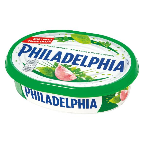 PHILADELPHIA(R) 				Fromage crémeux ail & fines herbes