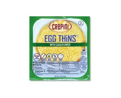 Crepini Egg Thins with Cauliflower