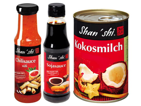 Chili-, Sojasauce oder Kokosmilch