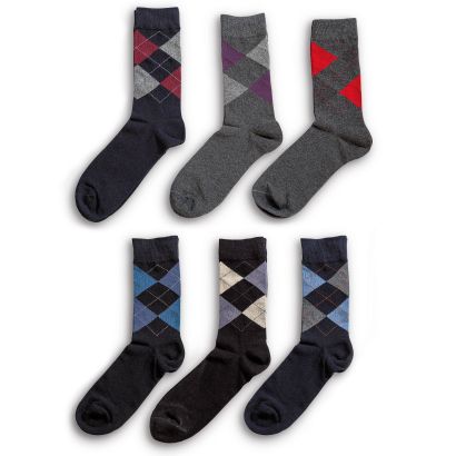 Intarsiensocken