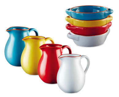 Ceramic Pitcher/Tapas Bowls