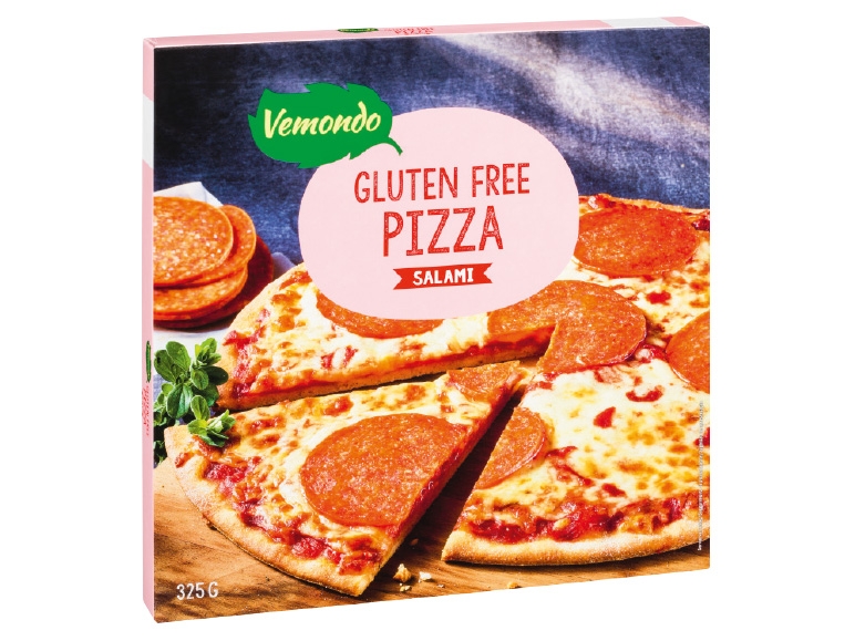 VEMONDO Glutenfreie Pizza Salami