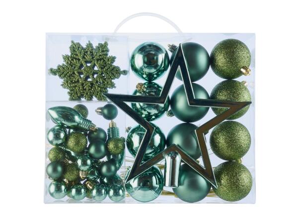 Christmas Tree Decorations, 51 Pieces