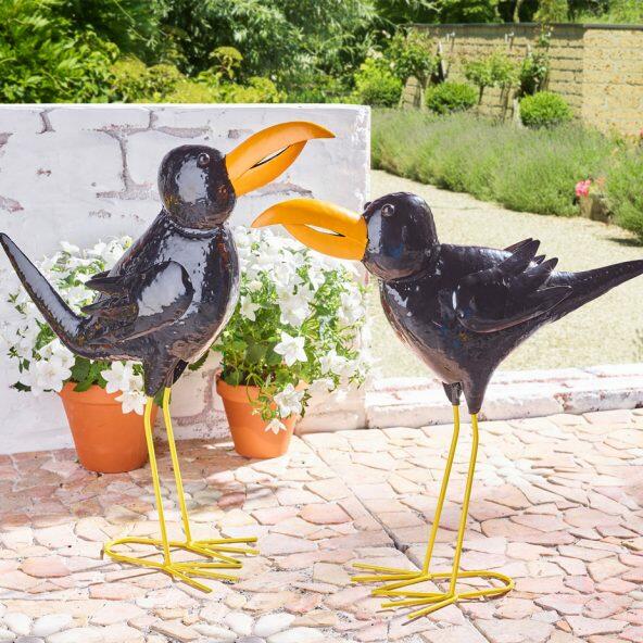 Havefigur i metal