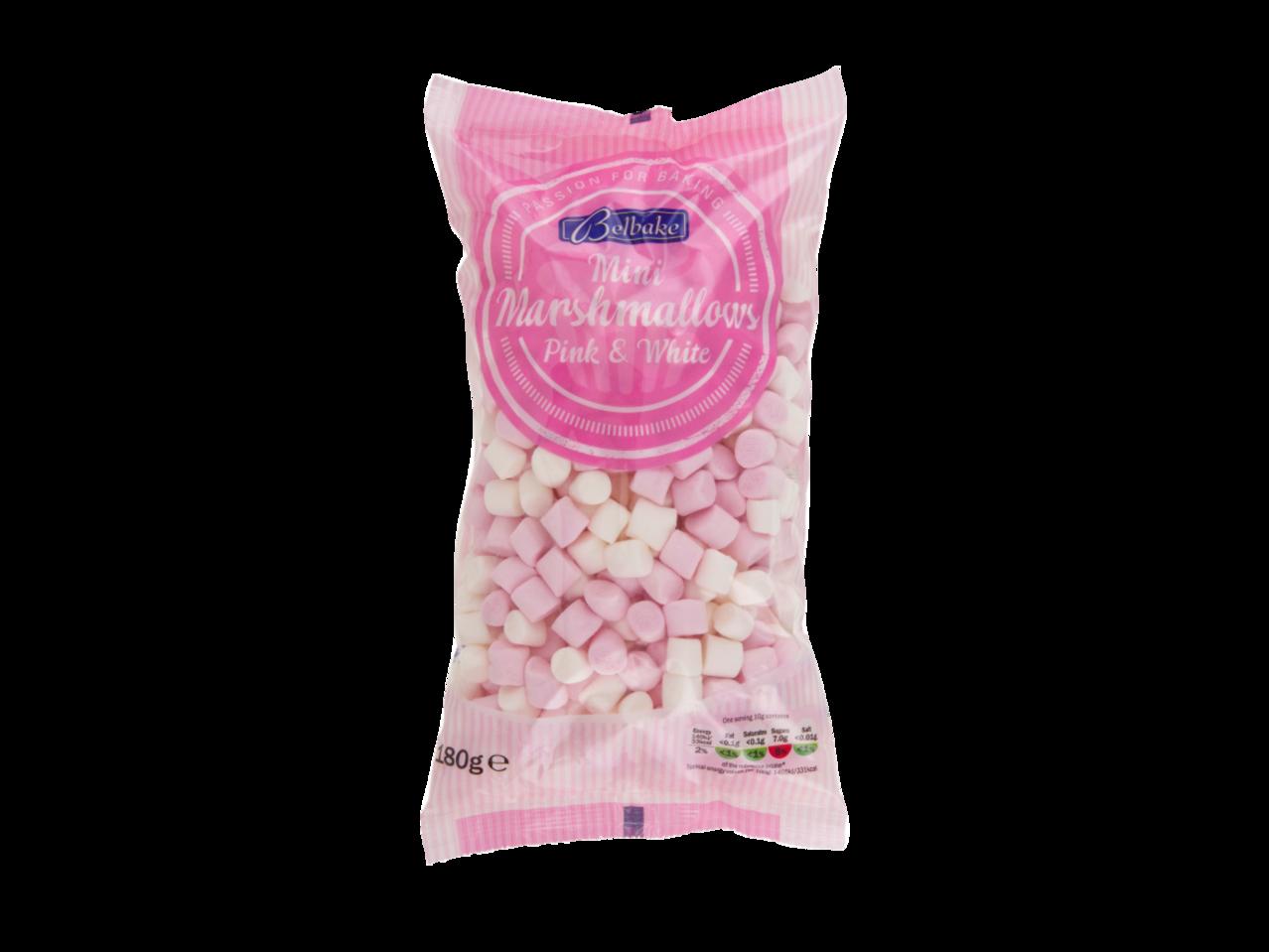 Pink & White Mini Marshmallows