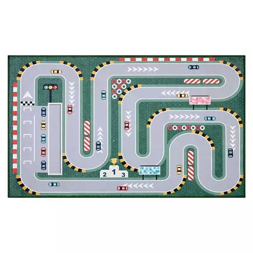 3' x 5' Washable Play Rug - Racetrack