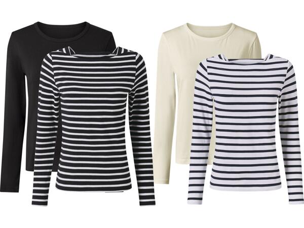 Långärmade tröjor, 2-pack