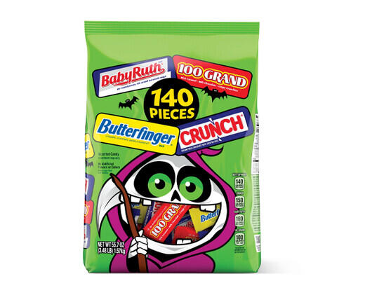 Nestlé 
 Assorted Halloween Bag 140 Pieces