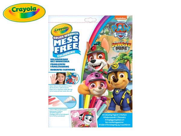 Crayola Mess Free Colouring Book - Paw Patrol